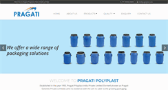 Desktop Screenshot of pragatiplast.com