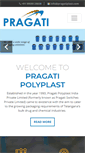 Mobile Screenshot of pragatiplast.com
